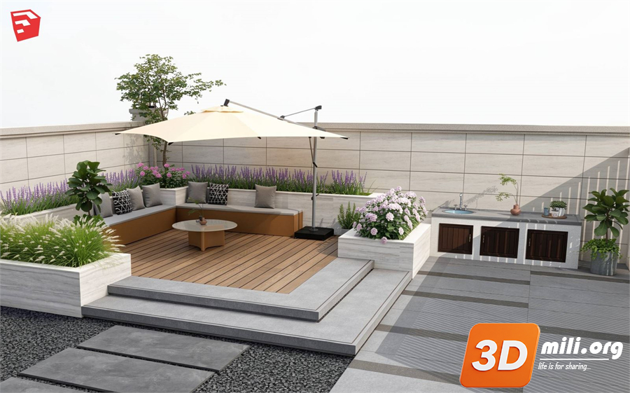 Balcony Skp Files